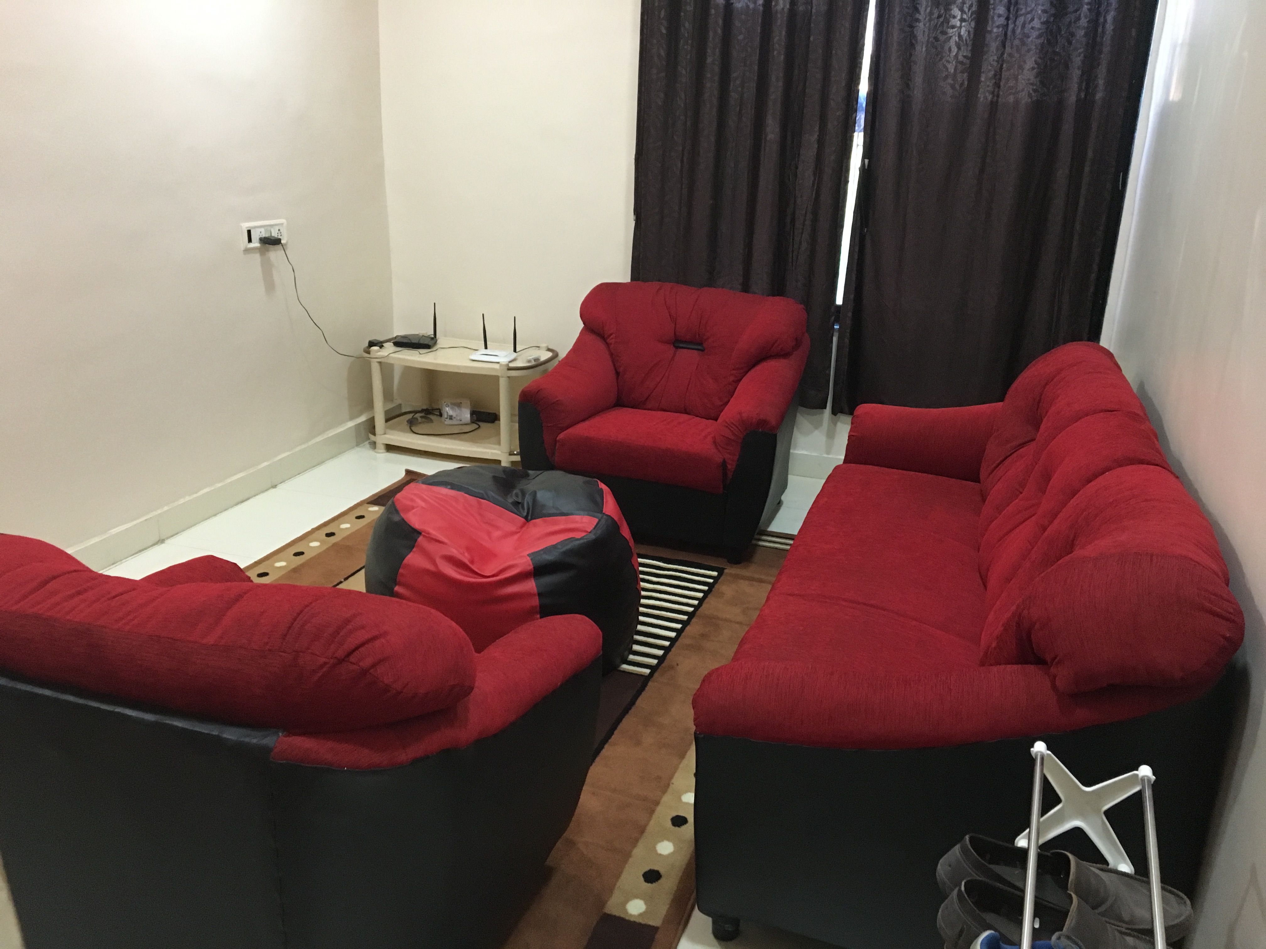 Spacious Living Area in Skylux PG Kharghar