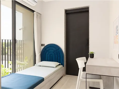Spacious Boys PG Living Area Amravati